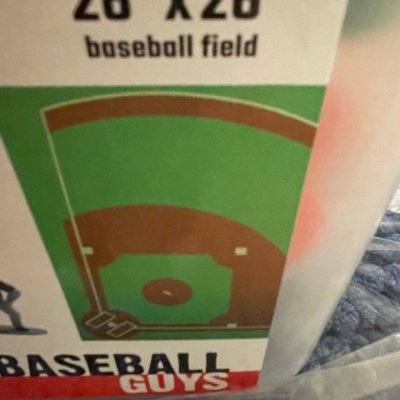 NIB Baseball Guys 27 pc action figure red & blue team scoreboard & field Kaskey - Picture 15 of 16